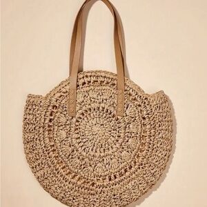 Crochet Pattern Tote with  Handles